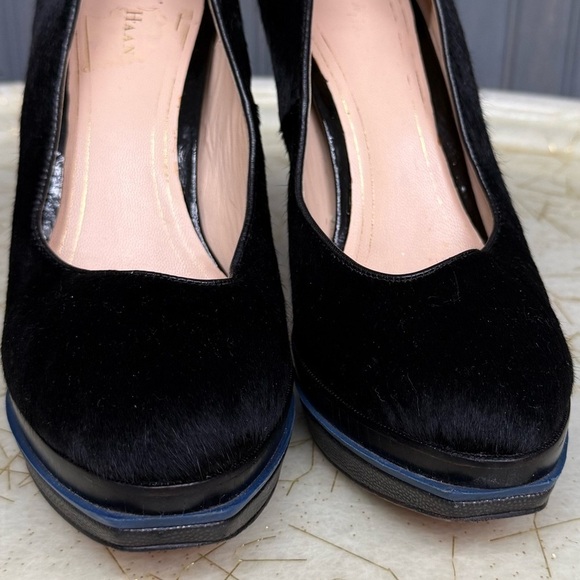 Cole Haan Black Platform Heels - Picture 8 of 11